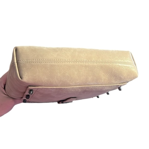 Botkier Warren Convertible Hobo Bag with Front Pocket & gunmetal hardware studs - Picture 4 of 11